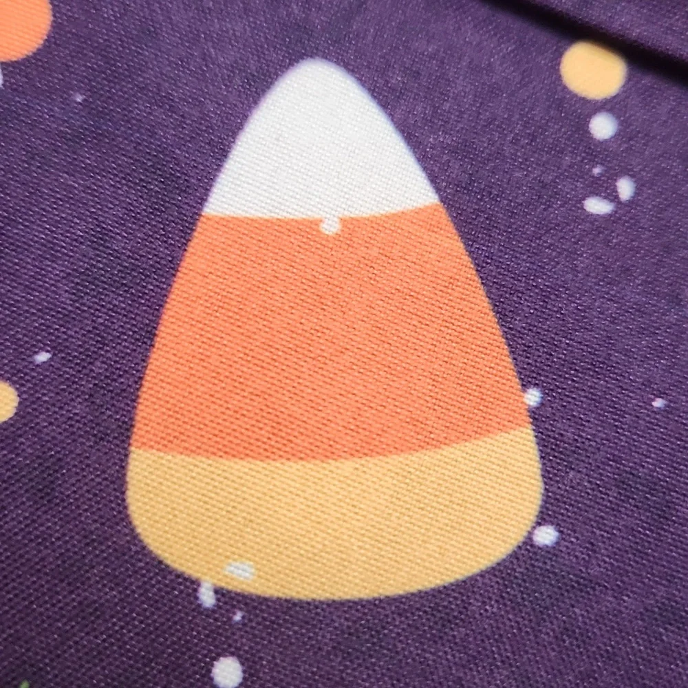 Purple and Orange Space Candycorn Pet Bandana